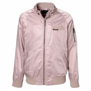 Members Only Girls Pink Blush Satin Jacket
